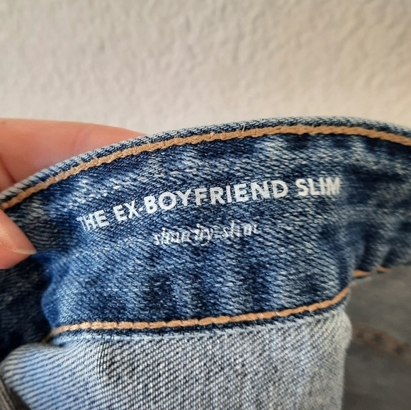 AG 22 Years Landmark Destructed Ex-Boyfriend Distressed Slim Fit Jeans 32 - Picture 5 of 8